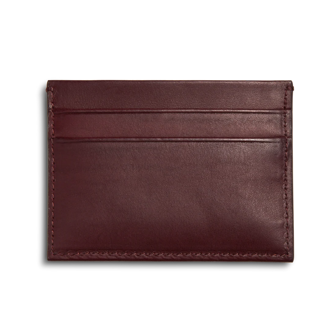 Slim RFID Blocking Vachetta Leather Multi-Slot Card Wallet