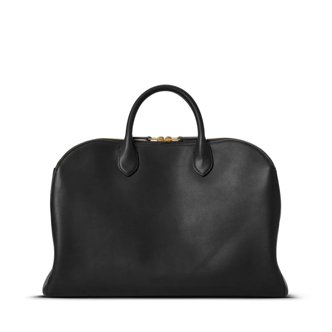 Vintage Smooth Natural Leather Large Bixby Satchel Briefcase Fits 15-inch Laptop