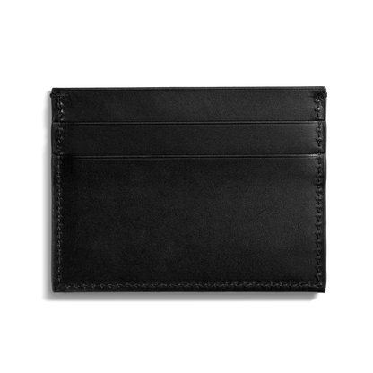 Slim RFID Blocking Vachetta Leather Multi-Slot Card Wallet