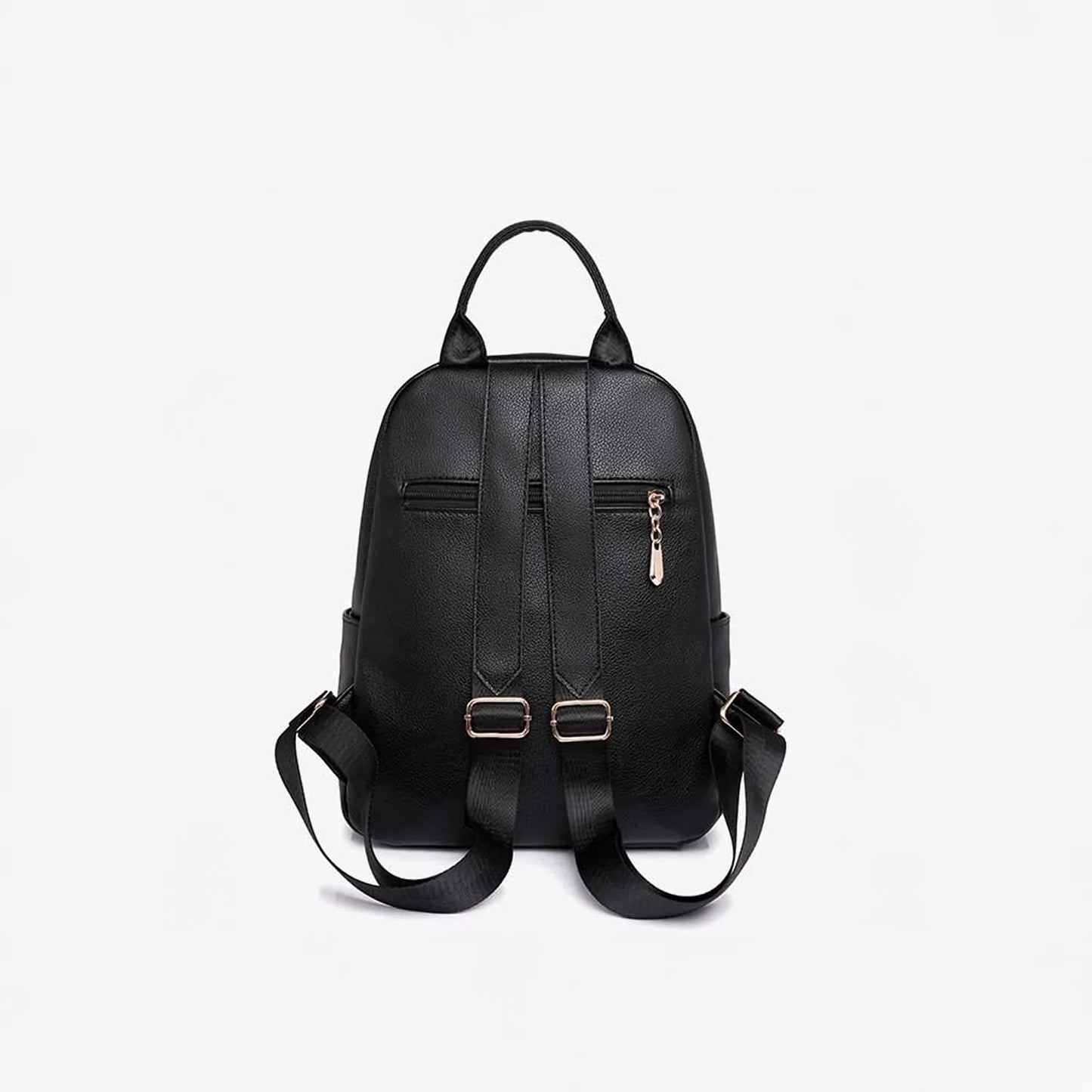 Water Resistant Vegan Leather Compact Mini Travel Daypack Backpack