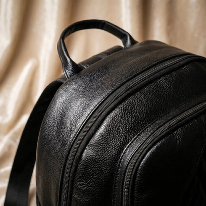 Water Resistant Vegan Leather Compact Mini Travel Daypack Backpack